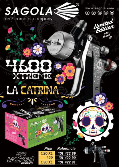F. Sagola 4600Xtreme LA CATRINA LIMITED SPECIAL EDITION + RC1 Premium Regulator Included [FREE SHIPPING]