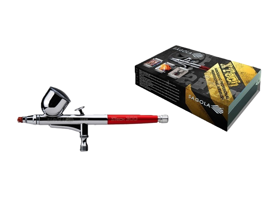 K. SAGOLA XTECH-300 AIRBRUSH KIT