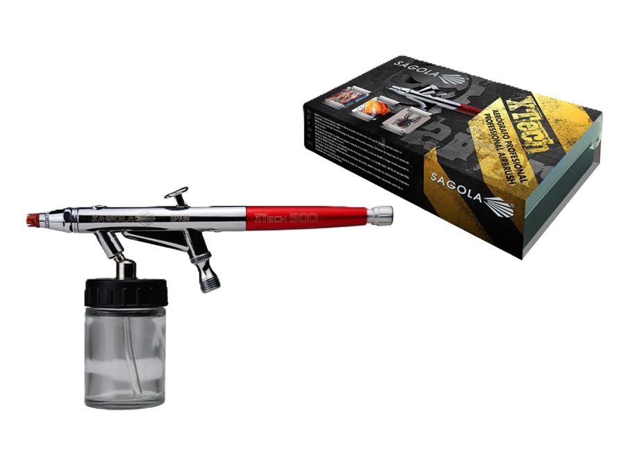L. SAGOLA XTECH-500 AIRBRUSH KIT