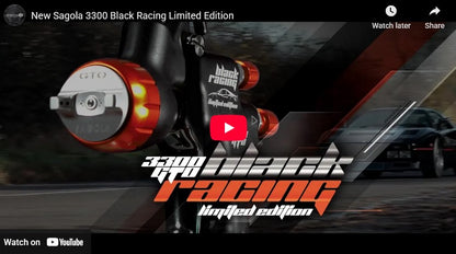 D. Sagola 3300 GTO [TECH] Black Racing LIMITED SPECIAL EDITION + RC2 Regulator Included (FREE SHIPPING)