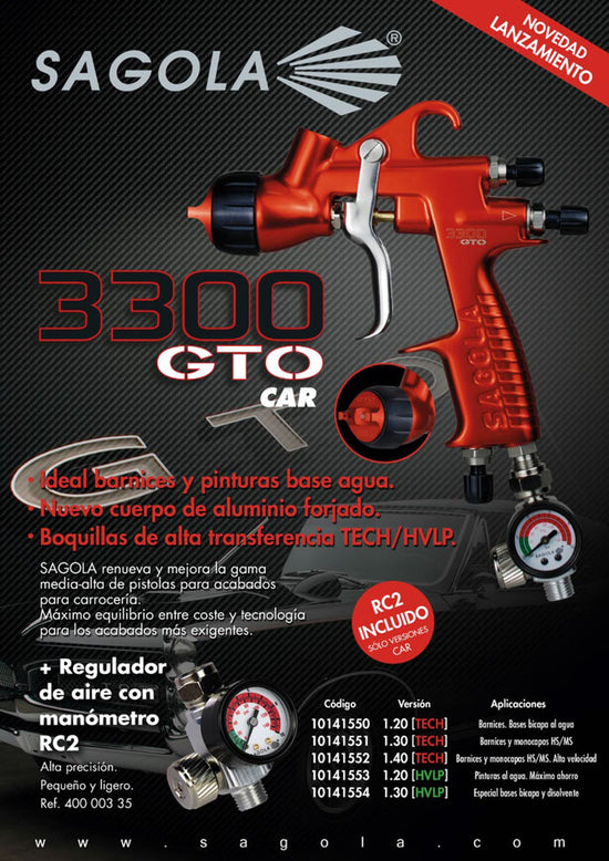 E. Sagola 3300 GTO Car Tech + RC2 Regulator Included